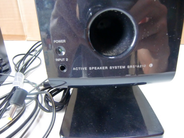 SONY active speakers system used 