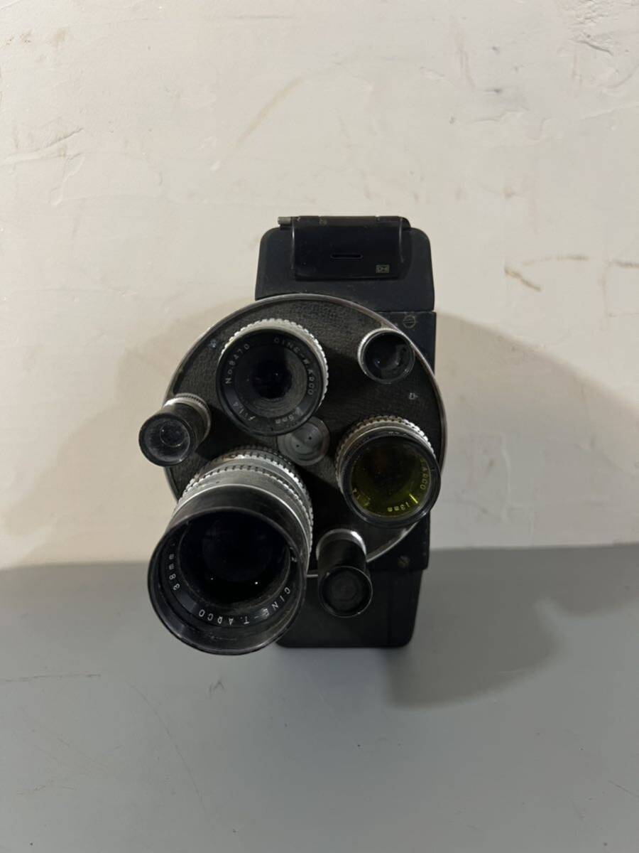 カメラ 動作未確認 ジャンク アルコ ARCO PHOTO MODEL CR-8 8ミリカメラ フィルムカメラ /レンズ 38mm 6.5mm 13mm f:1.4 ジャンク品の画像2