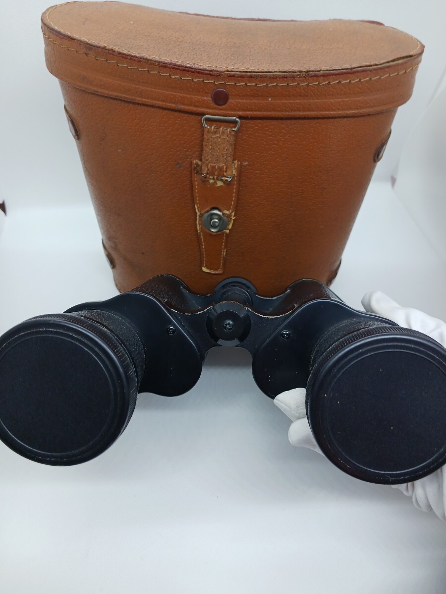 1円～ 双眼鏡 オメガ OMEGA 30×50  COATED LENS Field 7°binoculars ケース付き の画像8