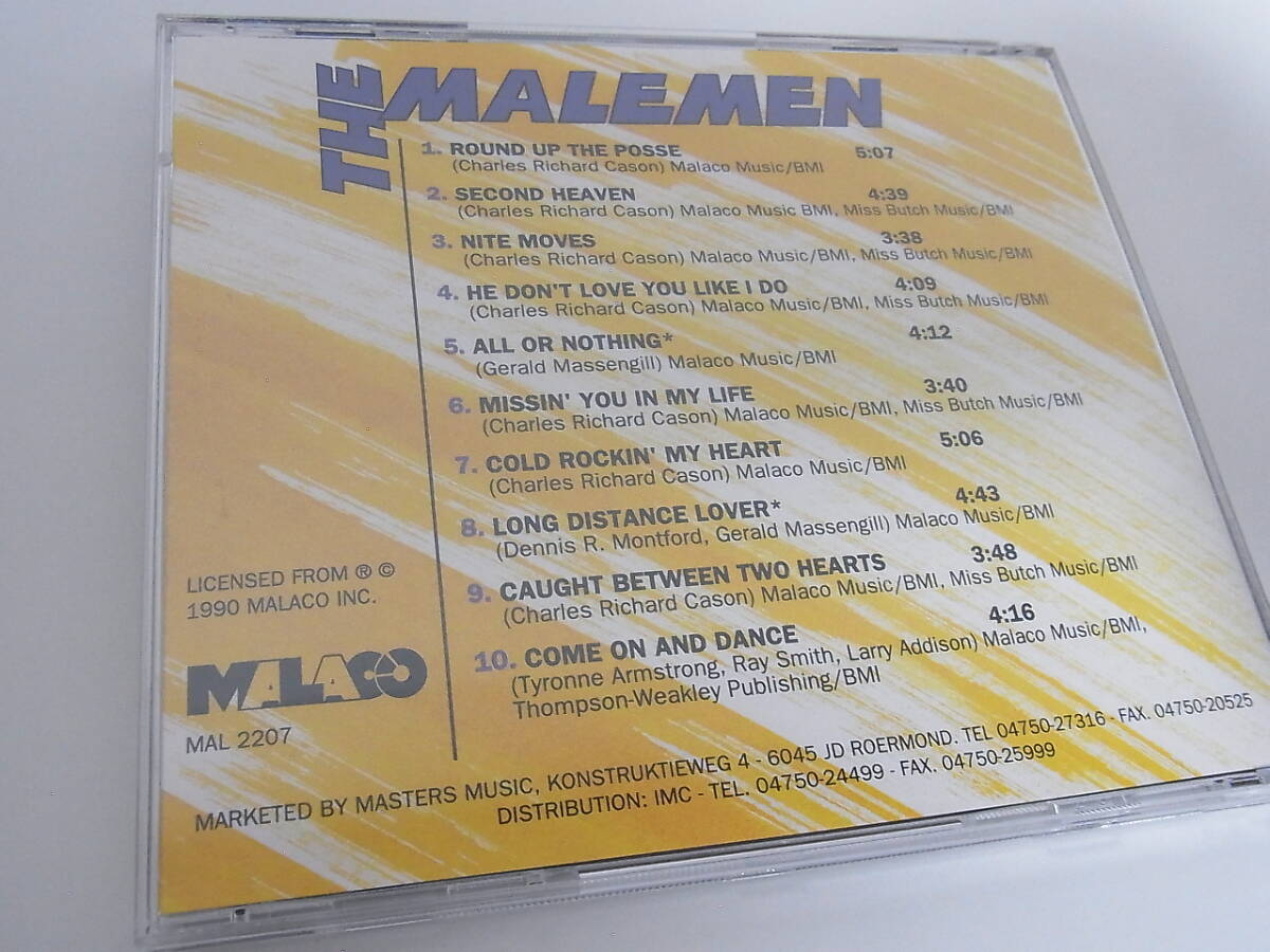 【CD】 The Malemen / First Class Male 1990 US ORIGINALの画像2