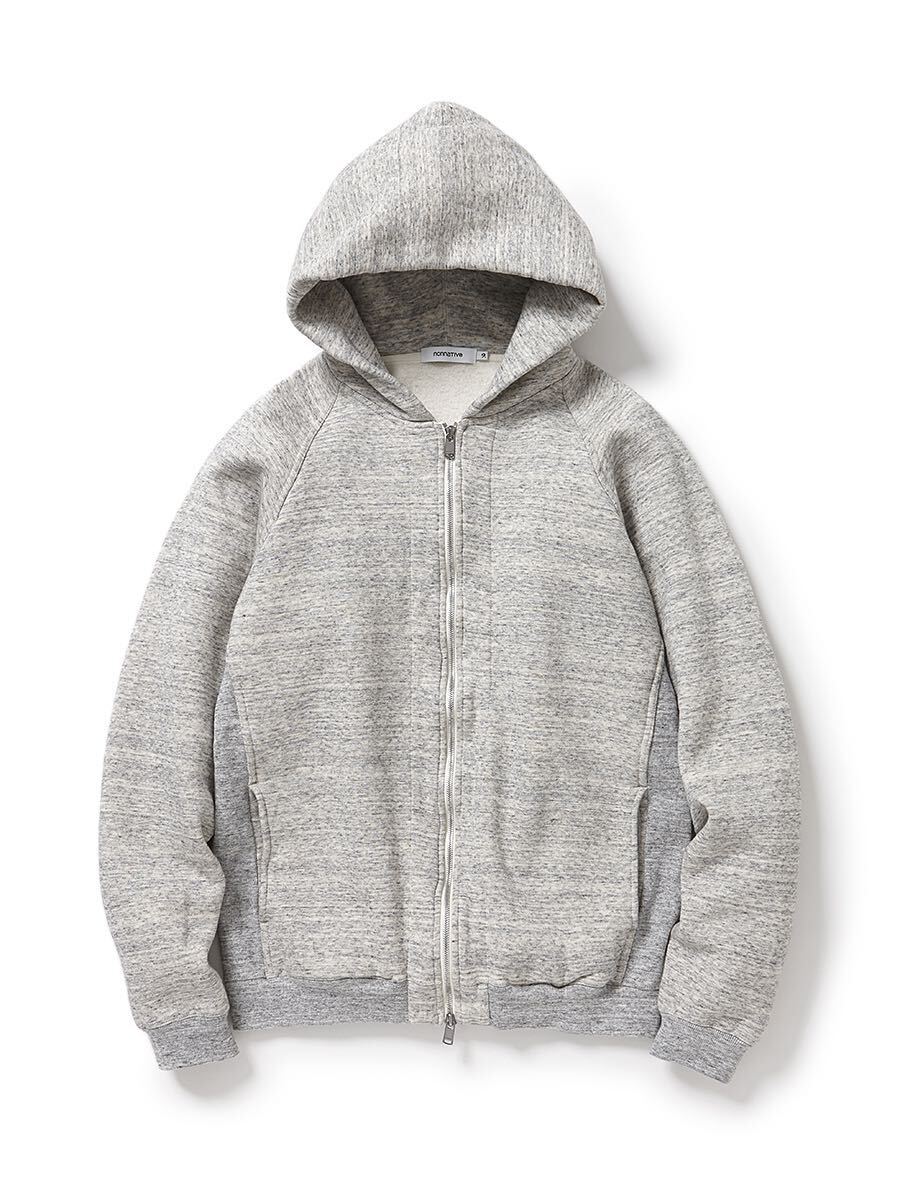 nonnative ノンネイティブ COACH FULL ZIP HOODY COTTON SWEAT OVERDYED パーカー スウェットの画像1