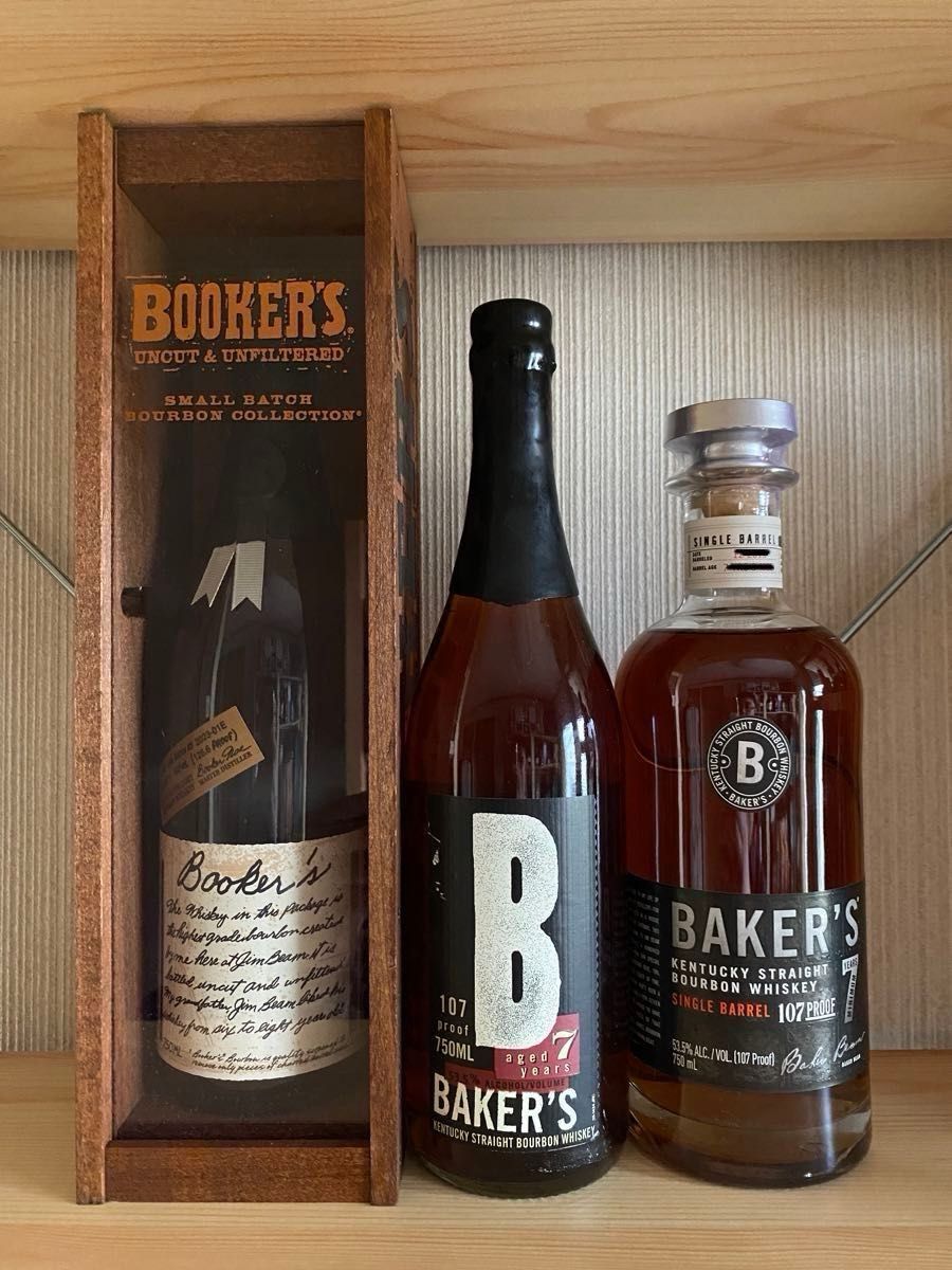 ブッカーズ BOOKER'S 2023 1本 ベイカーズ 新旧2本セット ブッカーズ BOOKER'S 2023 1本 ベイカーズ 新旧2本セット