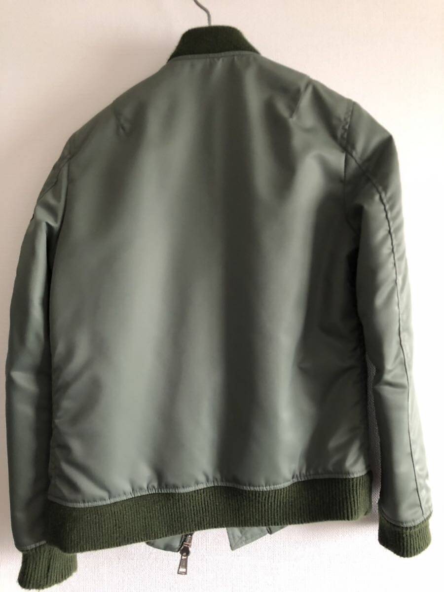 AKMei Kei M MA-1 M A-one flight jacket blouson khaki 