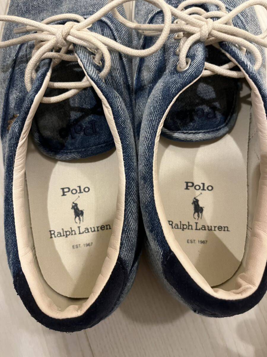 POLO ラルフローレン スニーカー 27cm uk8.5 メンズ Ralph Lauren ポロ_画像2