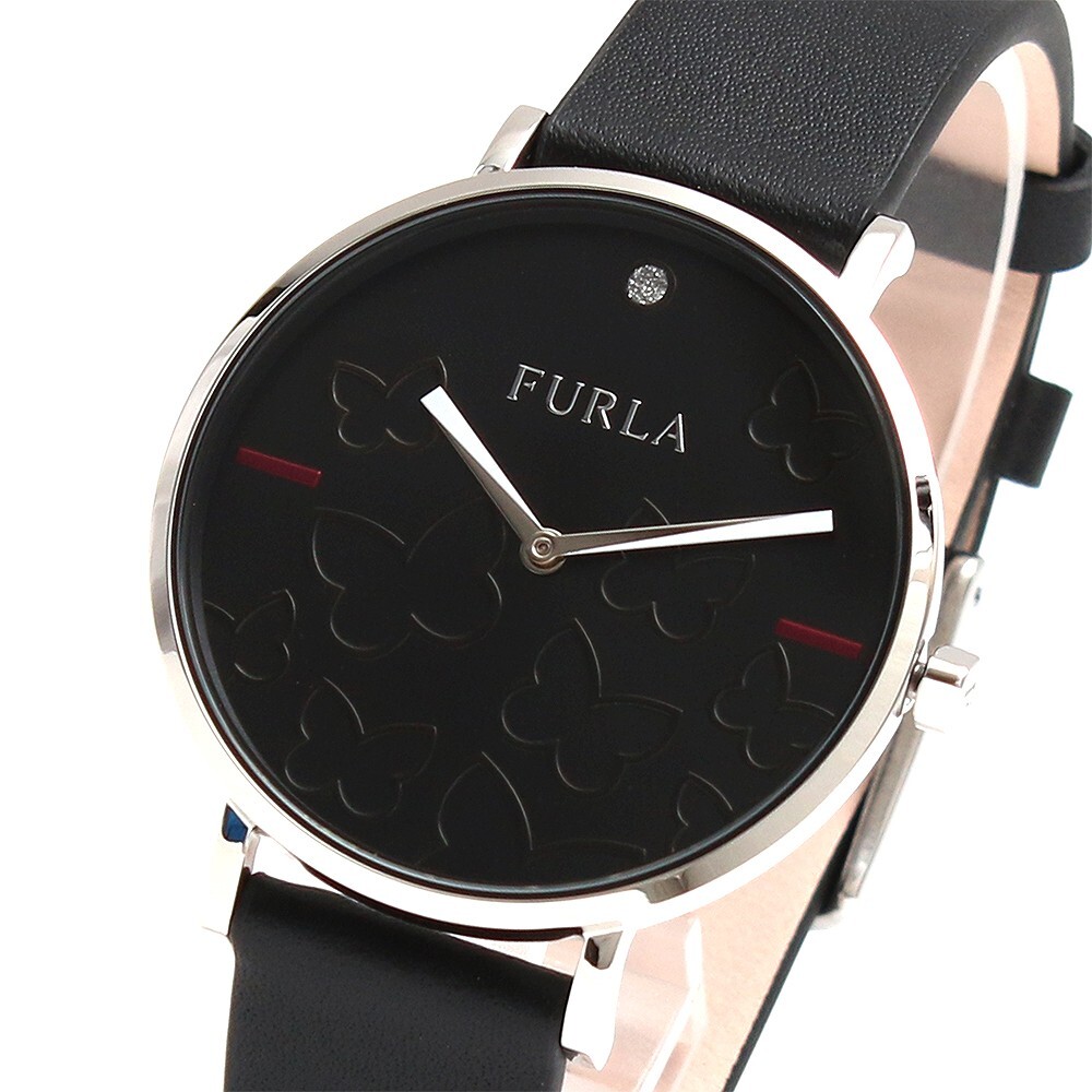 フルラ FURLA GIADA BUTTERFLY R4251113511 腕時計 レディース ブラック クオーツ アナログ_画像1