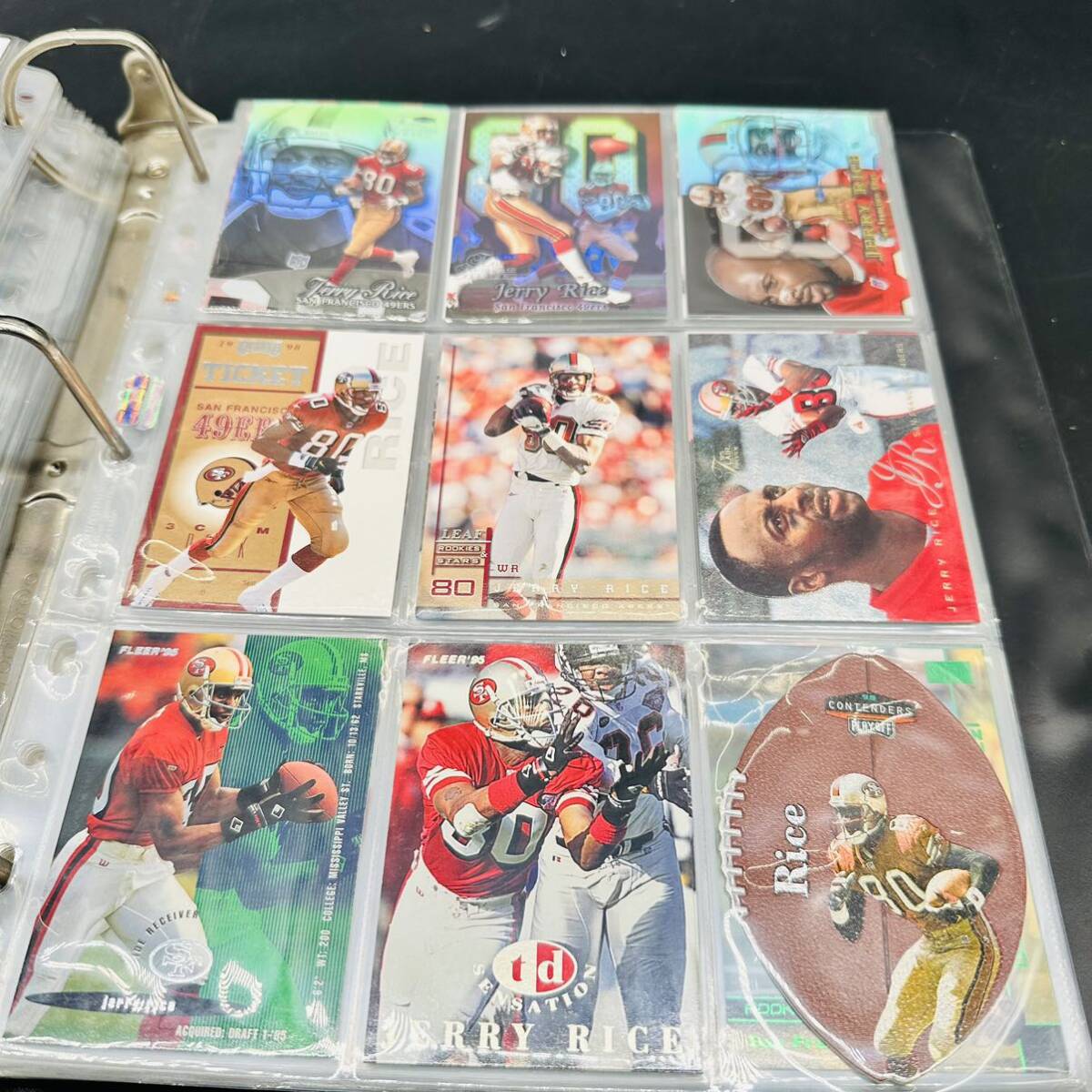 NFL アメリカンフットボール アメフト カード トレカ 引退 まとめ FLEER DONRUSS SKYBOX UPPER DECK 270枚 の画像6