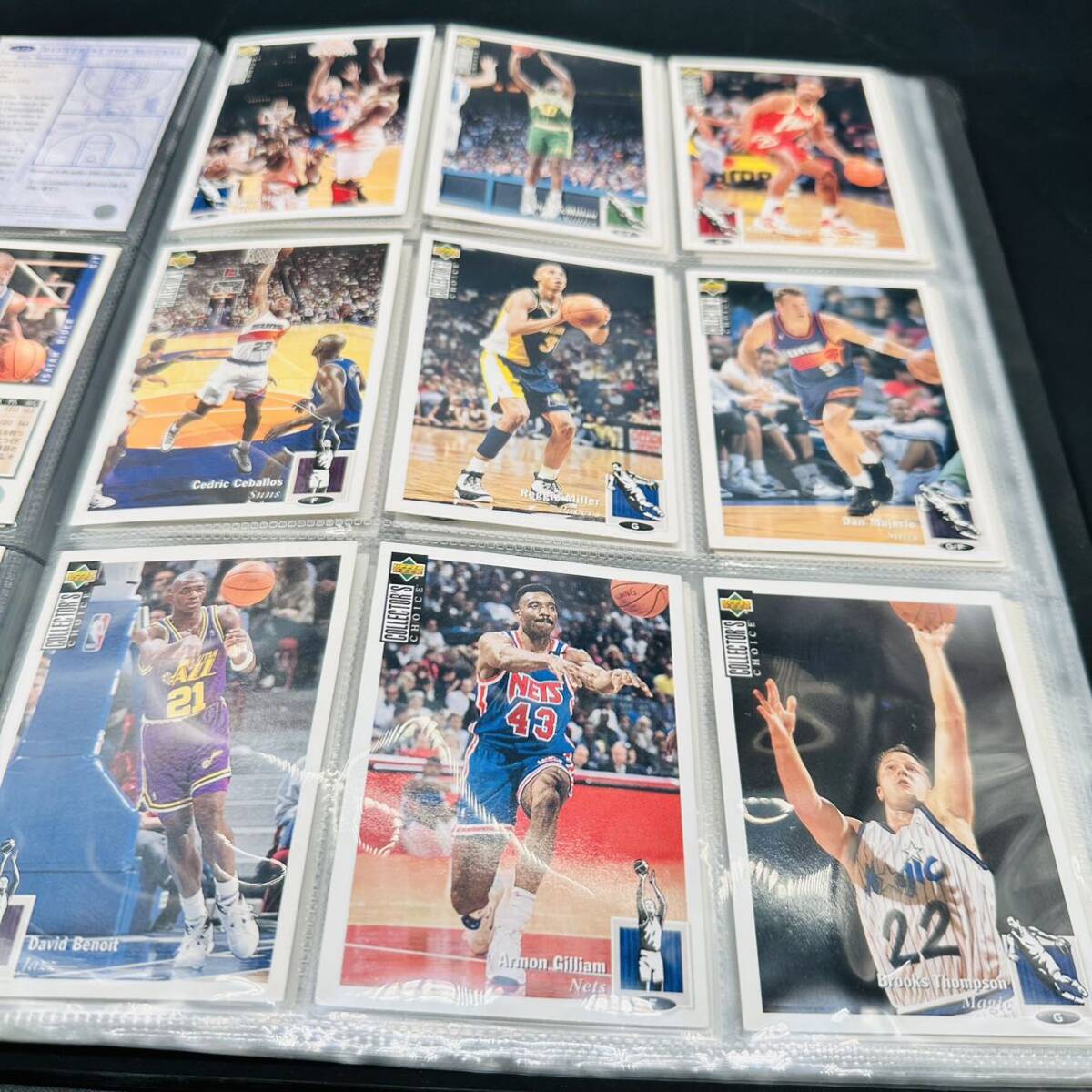 NBA UPPER DECK サイン カード バスケ まとめ ファイル 引退品の画像8