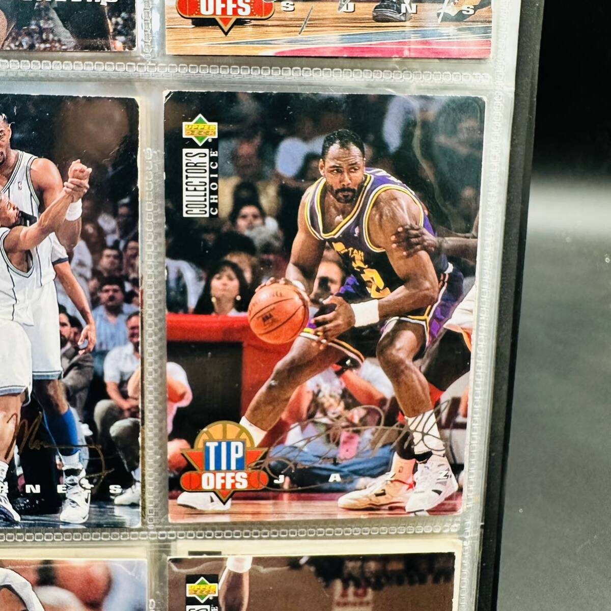 NBA UPPER DECK サイン カード バスケ まとめ ファイル 引退品の画像5