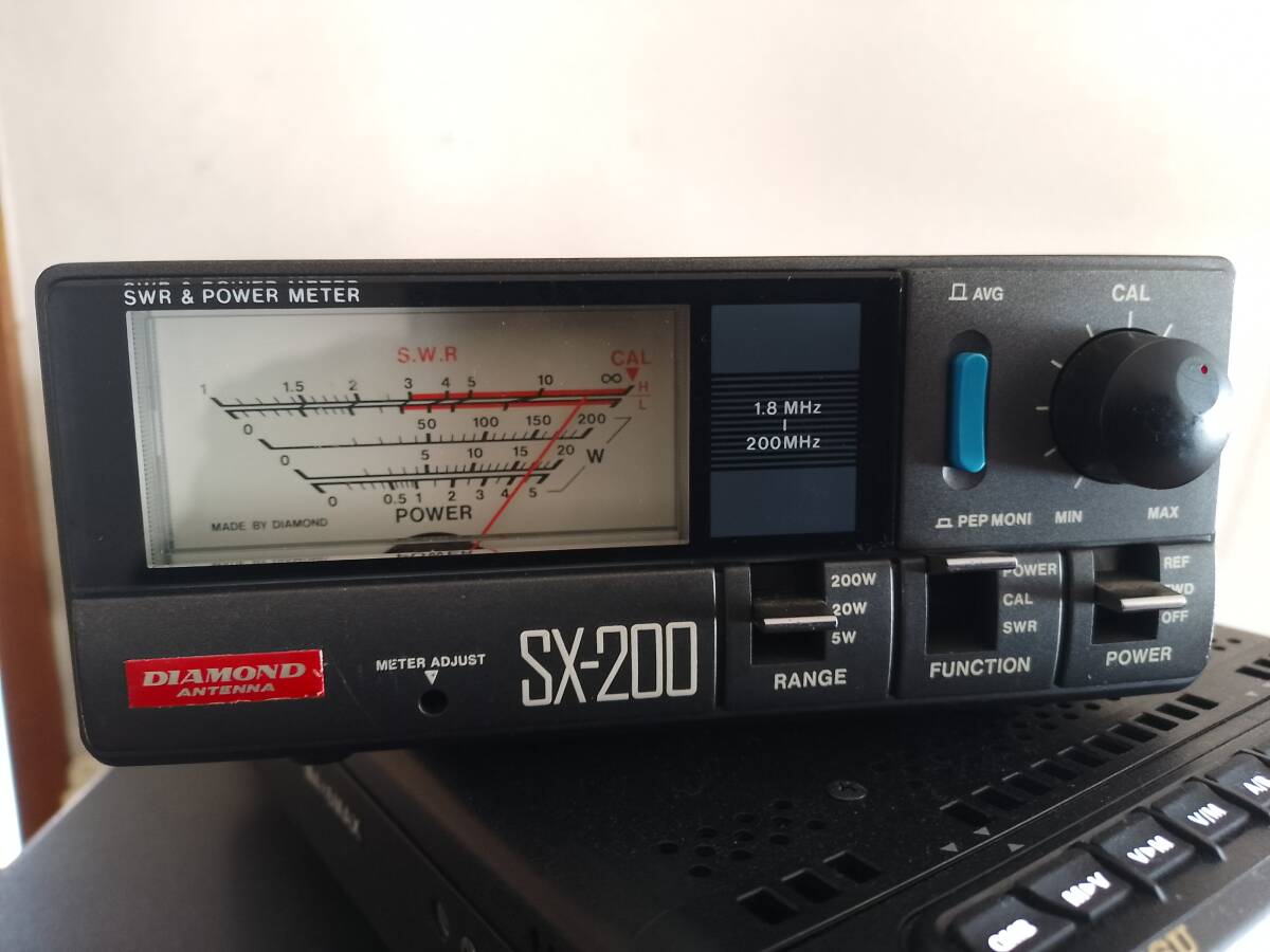 【中古】 SWR パワー計 DIAMOND SX-200 ( 1.8MHz～200MHz ) 第一電波工業の画像7