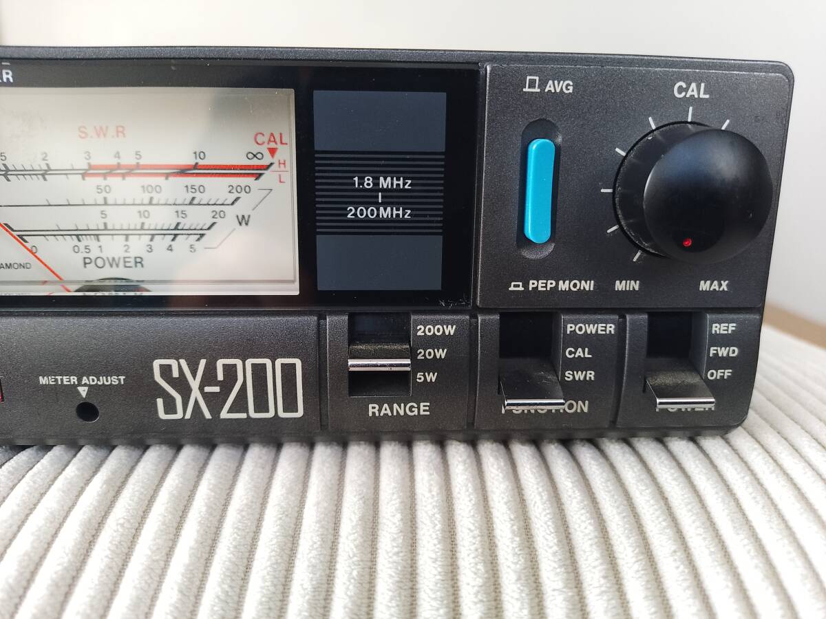 【中古】 SWR パワー計 DIAMOND SX-200 ( 1.8MHz～200MHz ) 第一電波工業の画像2