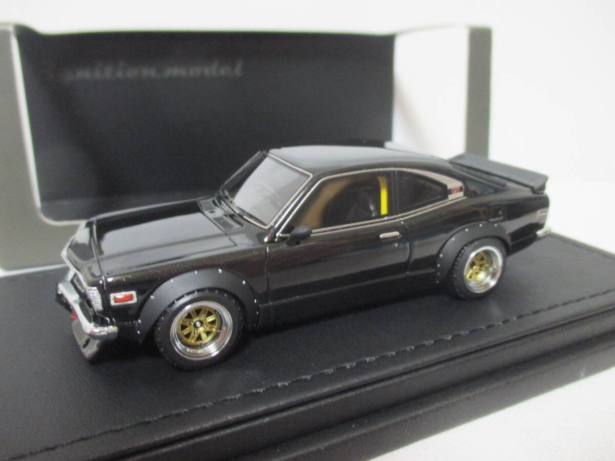 IG(イグニッションモデル）マツダサバンナRX-3 セミワークス ブラック  1/43の画像1