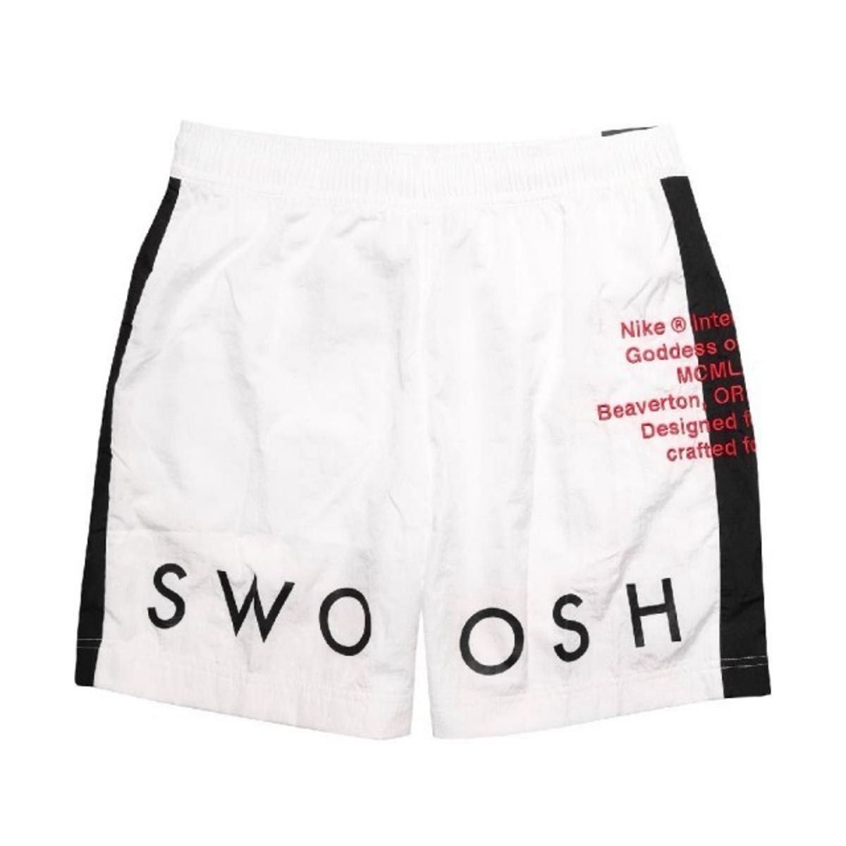 人気海外ブランドアイテム|ファッション通販 NIKE ナイキ SWOOSH スウッシュ ハーフパンツ XLサイズ ホワイト パンツ