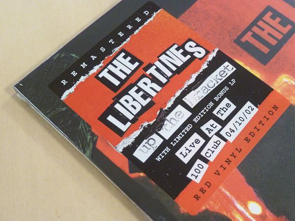 未開封 ザ・リバティーンズ Up The Bracket 20周年記念限定レッドカラー盤2枚組LPアナログレコード The Libertines Rough Trade_画像5