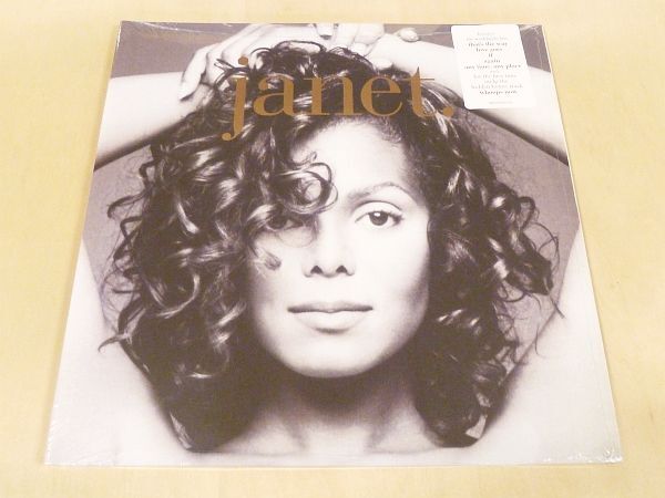 未開封 ジャネット・ジャクソン 復刻180g重量盤2LP Janet Jackson That's The Way Love Goes Because Of Love Jimmy Jam & Terry Lewis_未開封復刻180g重量盤2LPアナログレコード