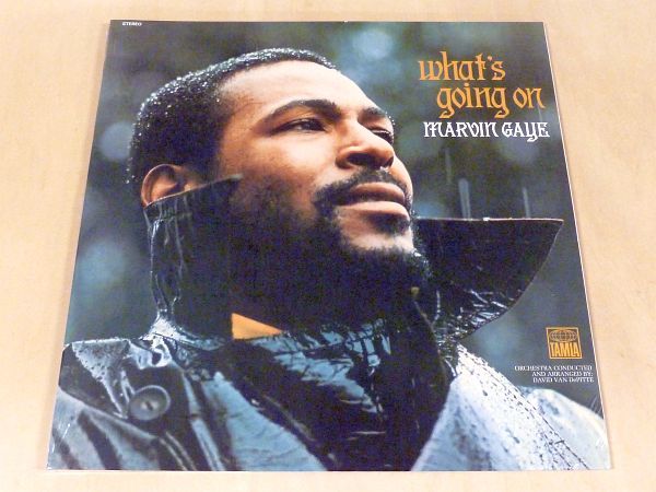 未開封 マーヴィン・ゲイ What's Going On 見開きジャケ仕様リマスター復刻180g重量盤LP Marvin Gaye Mercy Mercy Me Save The Childrenの画像1