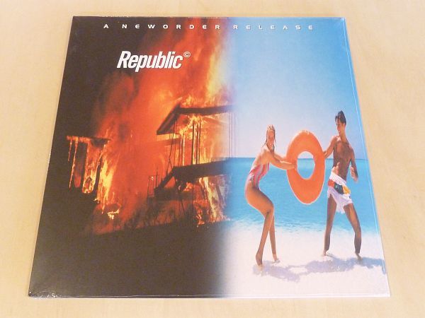  unopened new * order Republic reissue li master 180g weight record LP analogue record New Order Regret