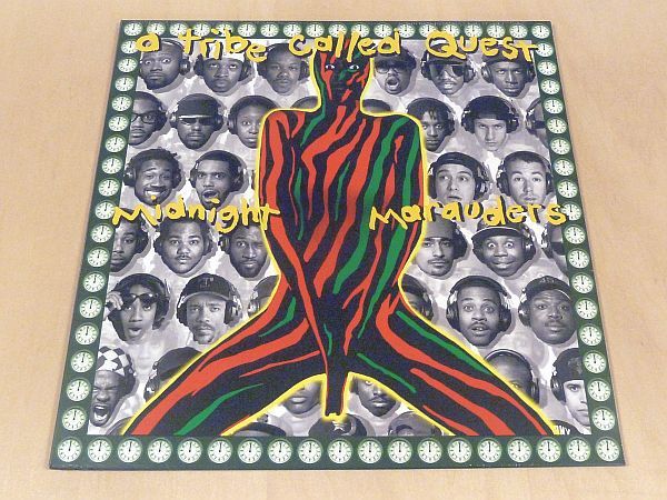 未開封 ア・トライブ・コールド・クエスト Midnight Marauders 復刻LP A Tribe Called Quest A.T.C.Q. Q-Tip Busta Rhymes Large Professorの画像1