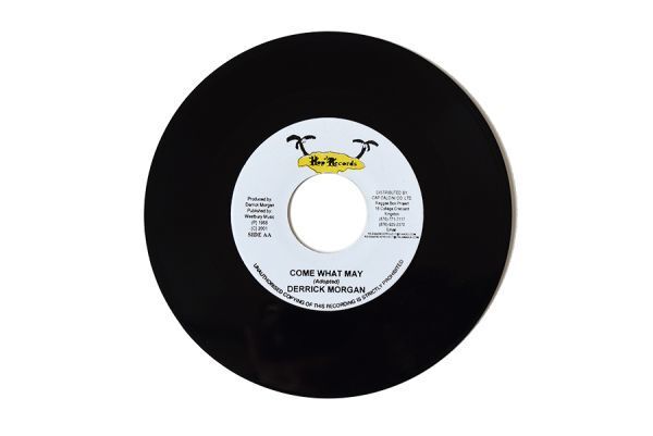 Derrick Morgan / Don't Play That Song / Come What May / デリック・モーガン / Hop / 7'' 45rpm / ジャマイカ盤 / 2001年_画像2