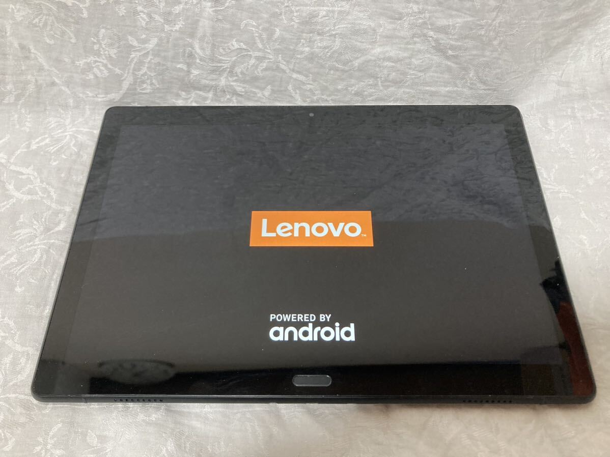 美品 動作 Lenovo AndroidタブレットSmart Tab P10 withAmazon Alexa TB-X705F タブレットPC 10.1型 Alexa搭載 WiFiモデル 4GB+64GB k00415_画像3