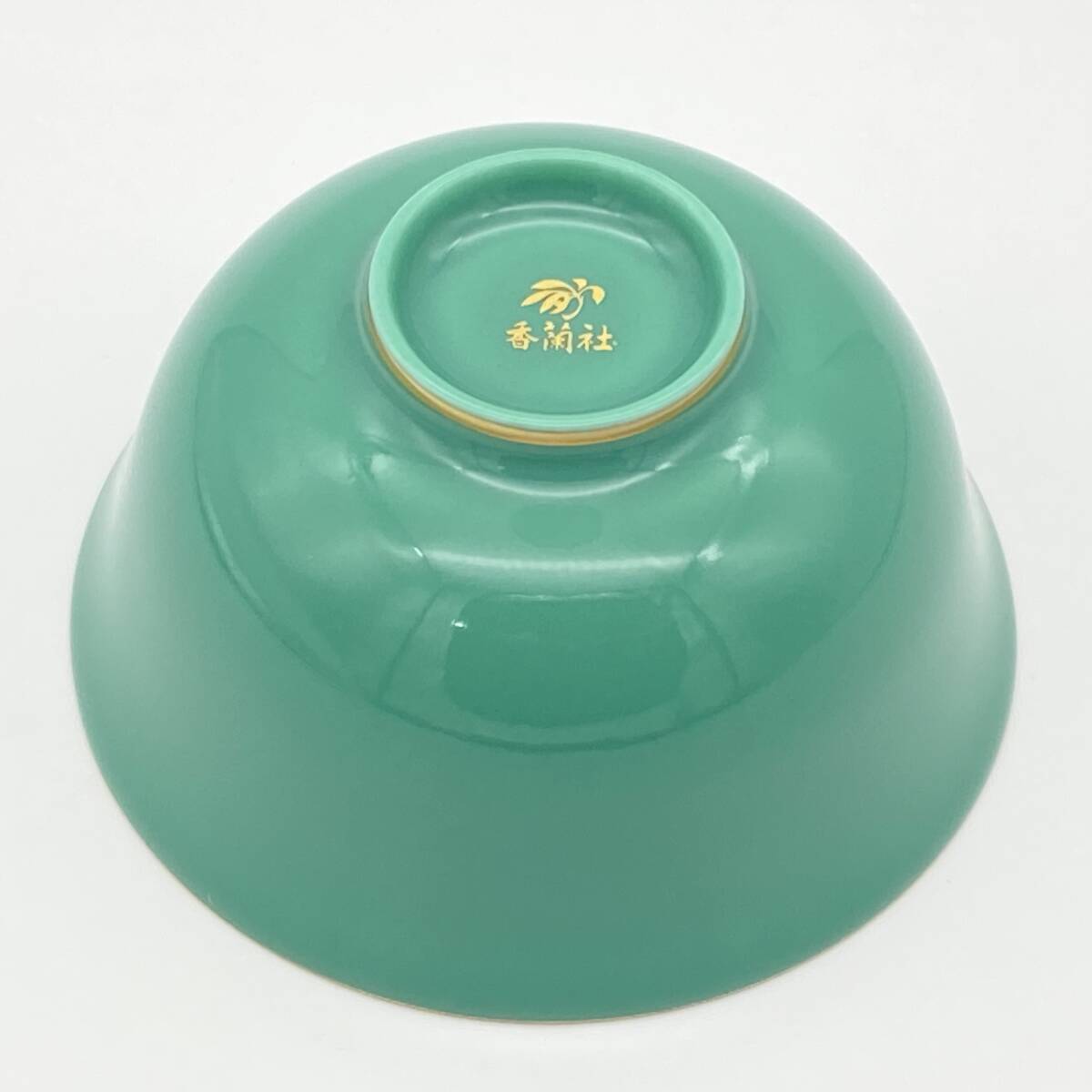 香蘭社 湯呑 5客 セット 陶器 共箱 （0425-6）の画像7