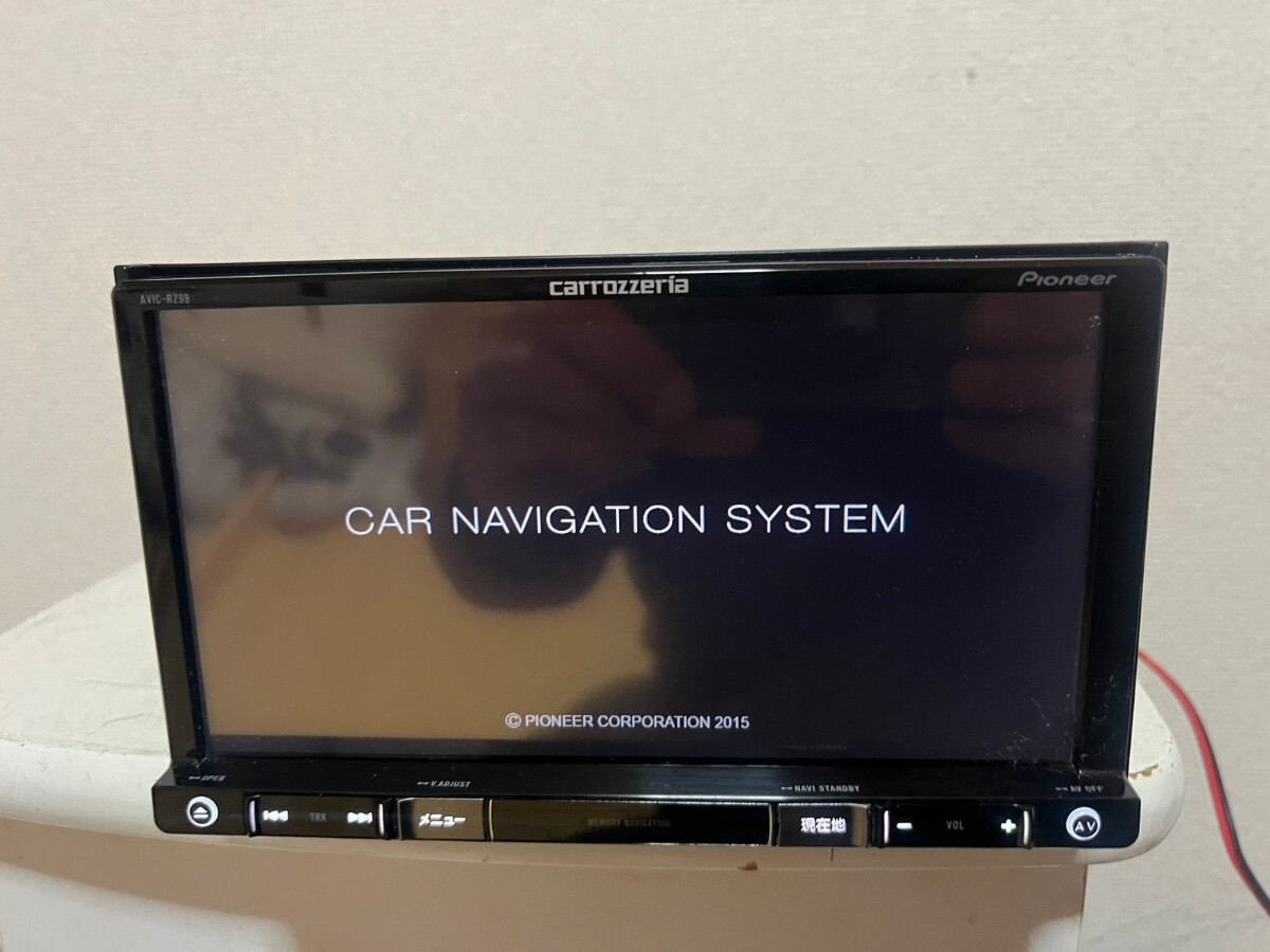 Pioneer カロッツェリア AVIC-RZ99 nissan車両取外し_画像1