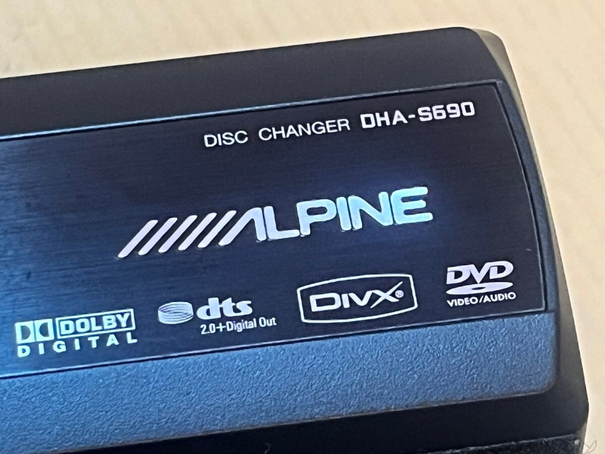 Alpine CD チェンジャー DHA-S690の画像3