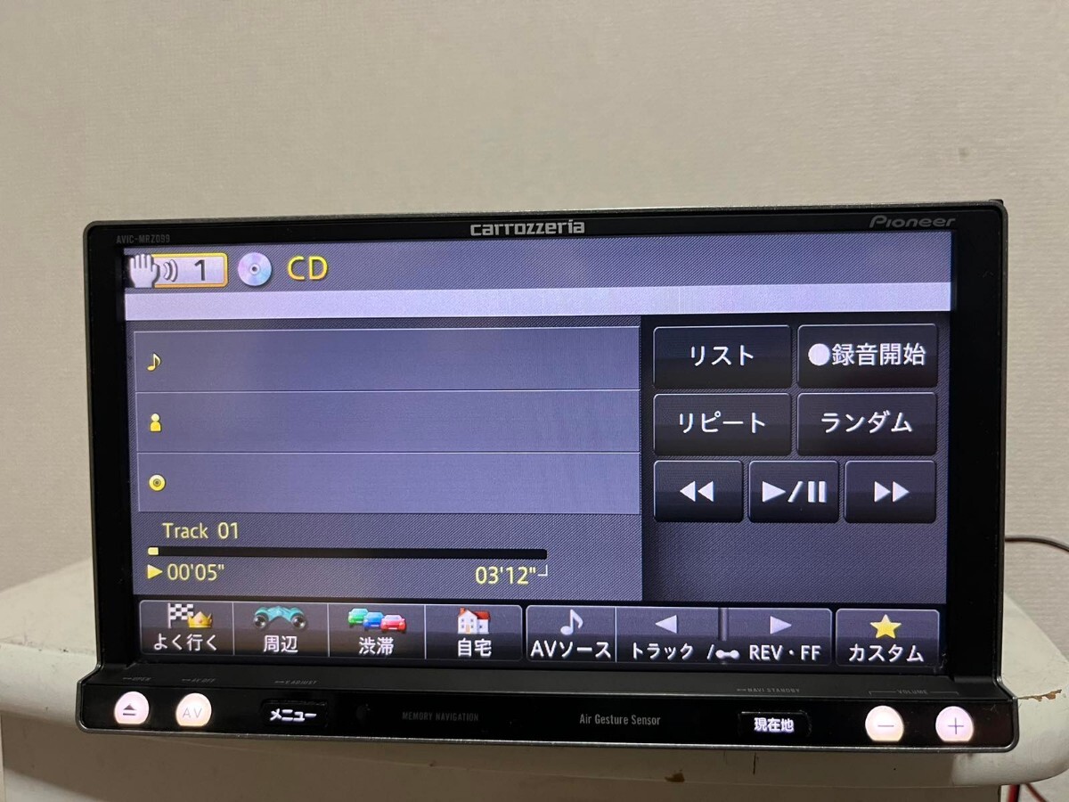 Pioneer カロッツェリア AVIC-MRZ099/2013_画像5