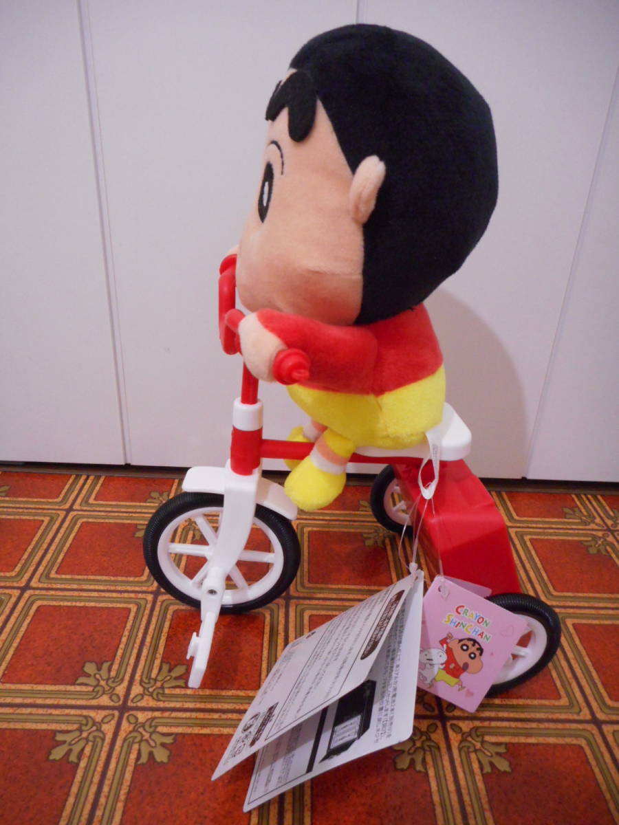 ヤフオク 即決 クレヨンしんちゃん 三輪車 ギミック ぬい ヤフオク 即決 クレヨンしんちゃん 三輪車 ギミック ぬい