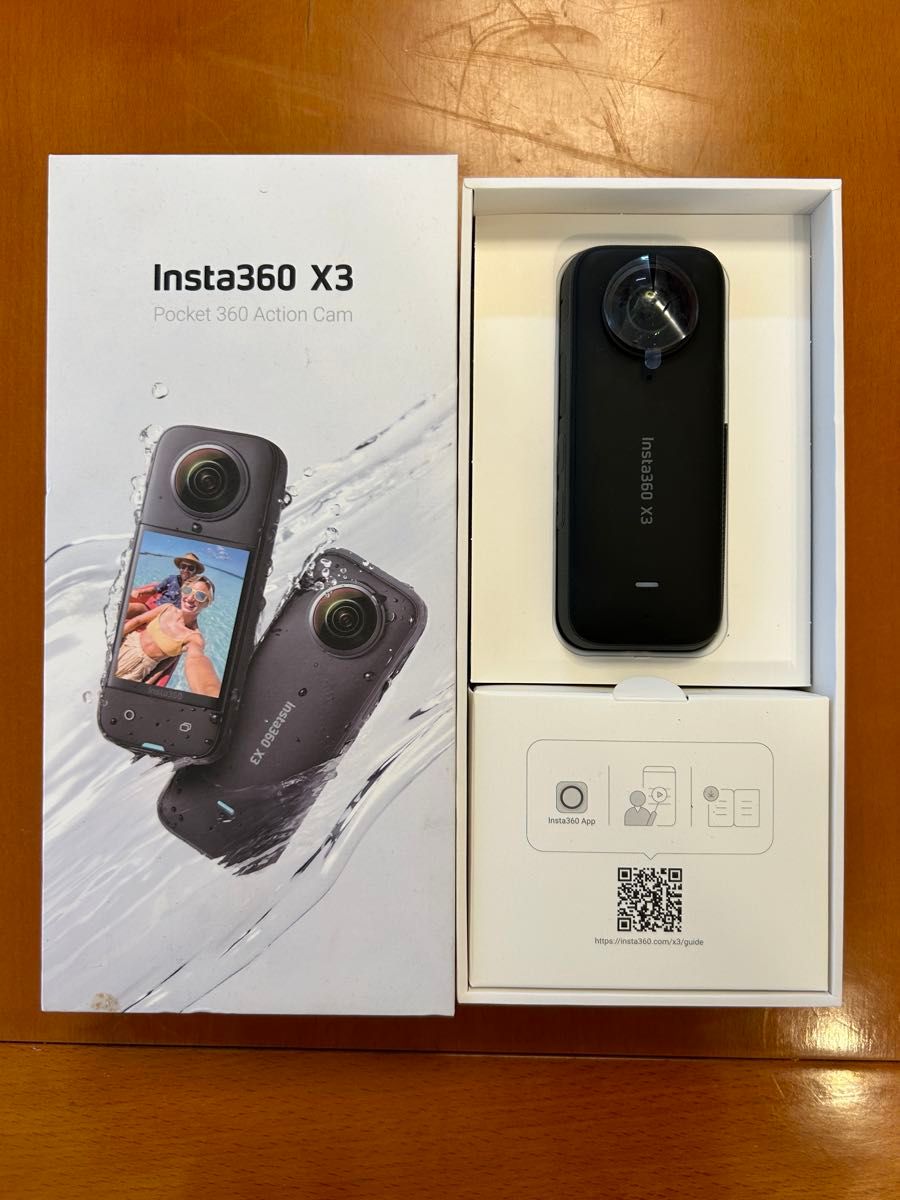 Insta360 X3 360度カメラ アクションカメラ 新型1/2インチ48MPセンサー IPX8防水 5.7K360