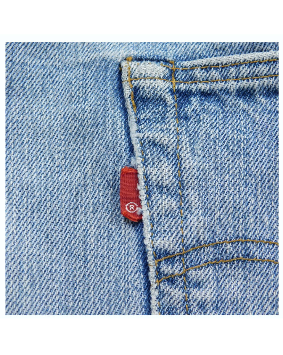 リーバイス Levi's 70s 501 66前期 ヴィンテージ ジーンズ デニム 40インチ 耳アタリ ビッグサイズ リペア済の画像5