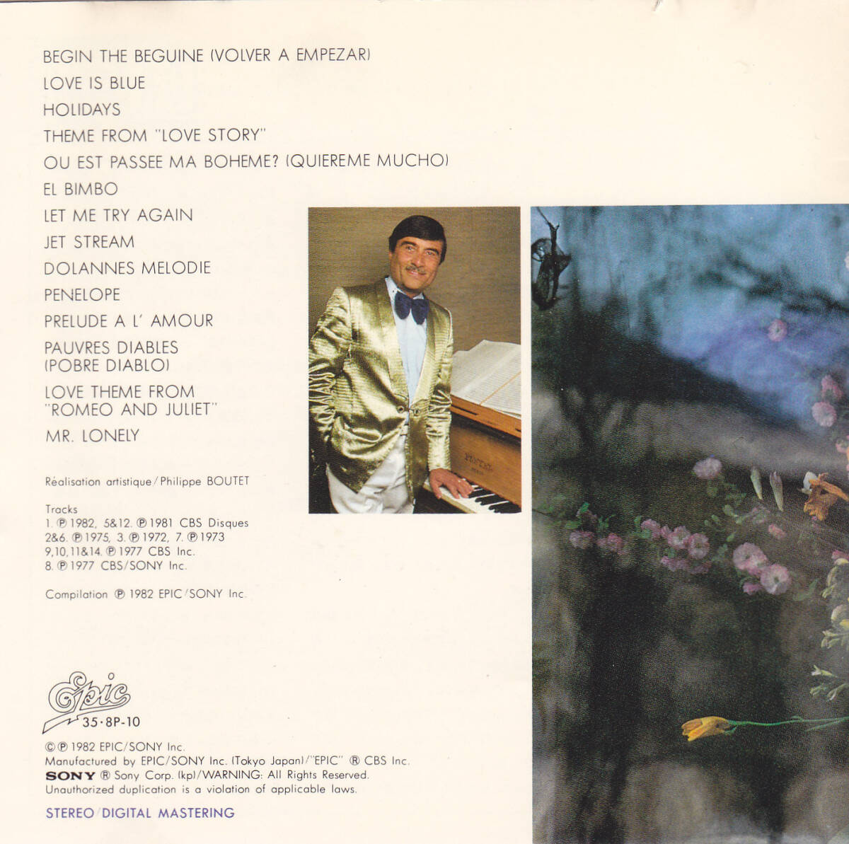 CD カラベリ・グランド・オーケストラ - 華麗なるサウンド・ワールド - 金レーベル 35・8P-10-5 1A1 THE BEST OF CARAVELLIの画像4