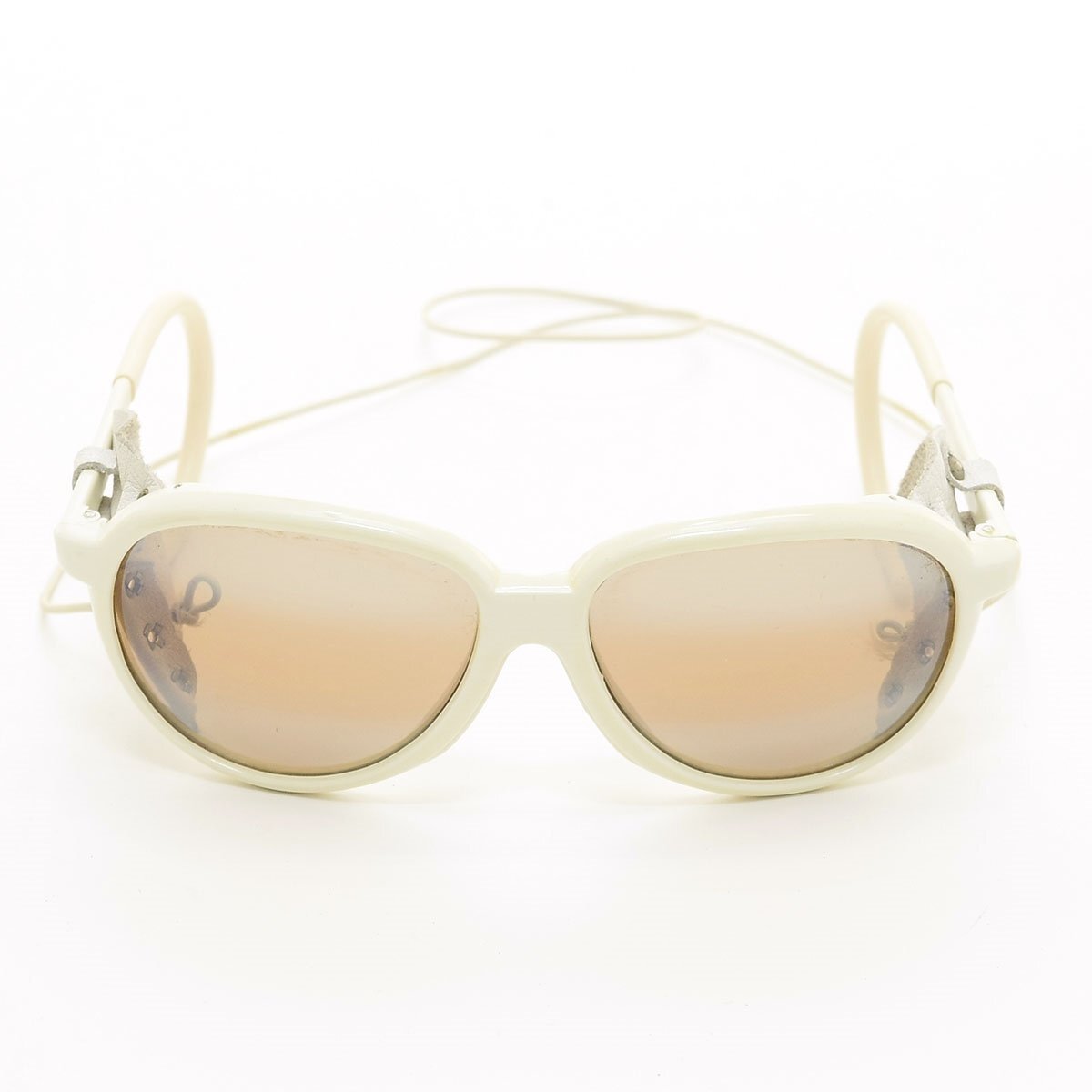 ◆510140 SWANS ...  солнцезащитные очки   винтажный    мужской   OFF  белый   коричневый  градация  зеркало   оптика  