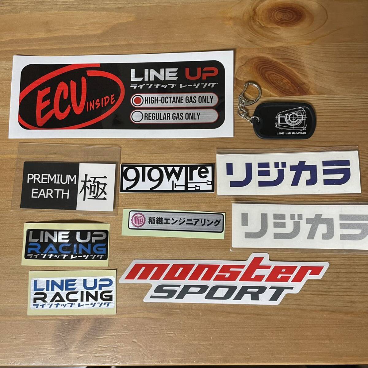  Alto f line-up racing sticker Monstar racing sticker ECU Alto van HA36
