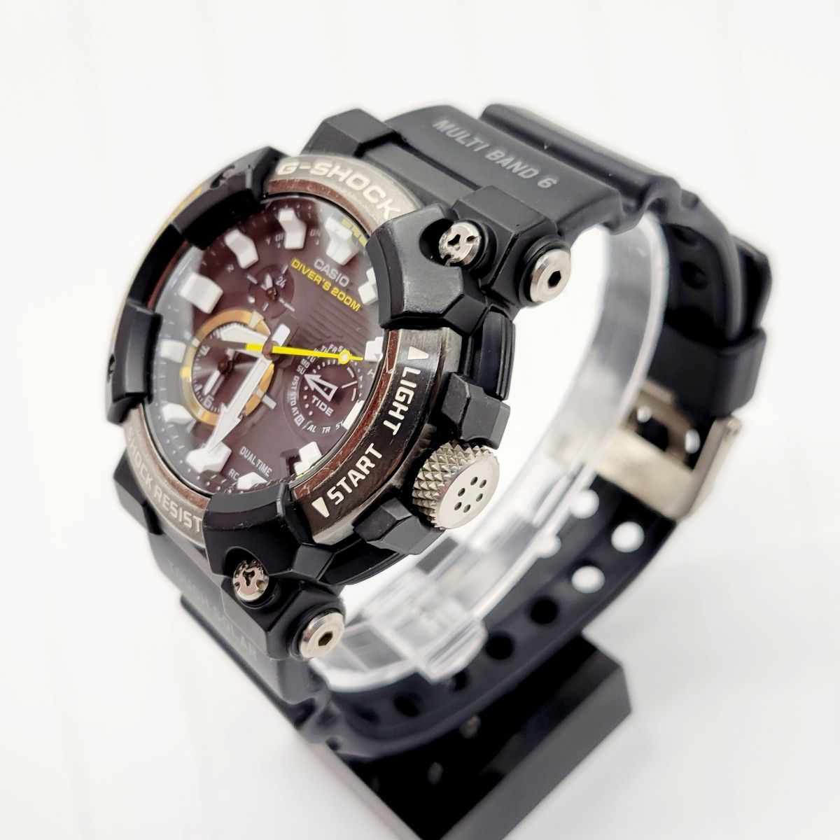 稼働品【電波ソーラー】G-SHOCK GWF-A1000スマホリンク　FROGMAN フロッグマン Gショック 