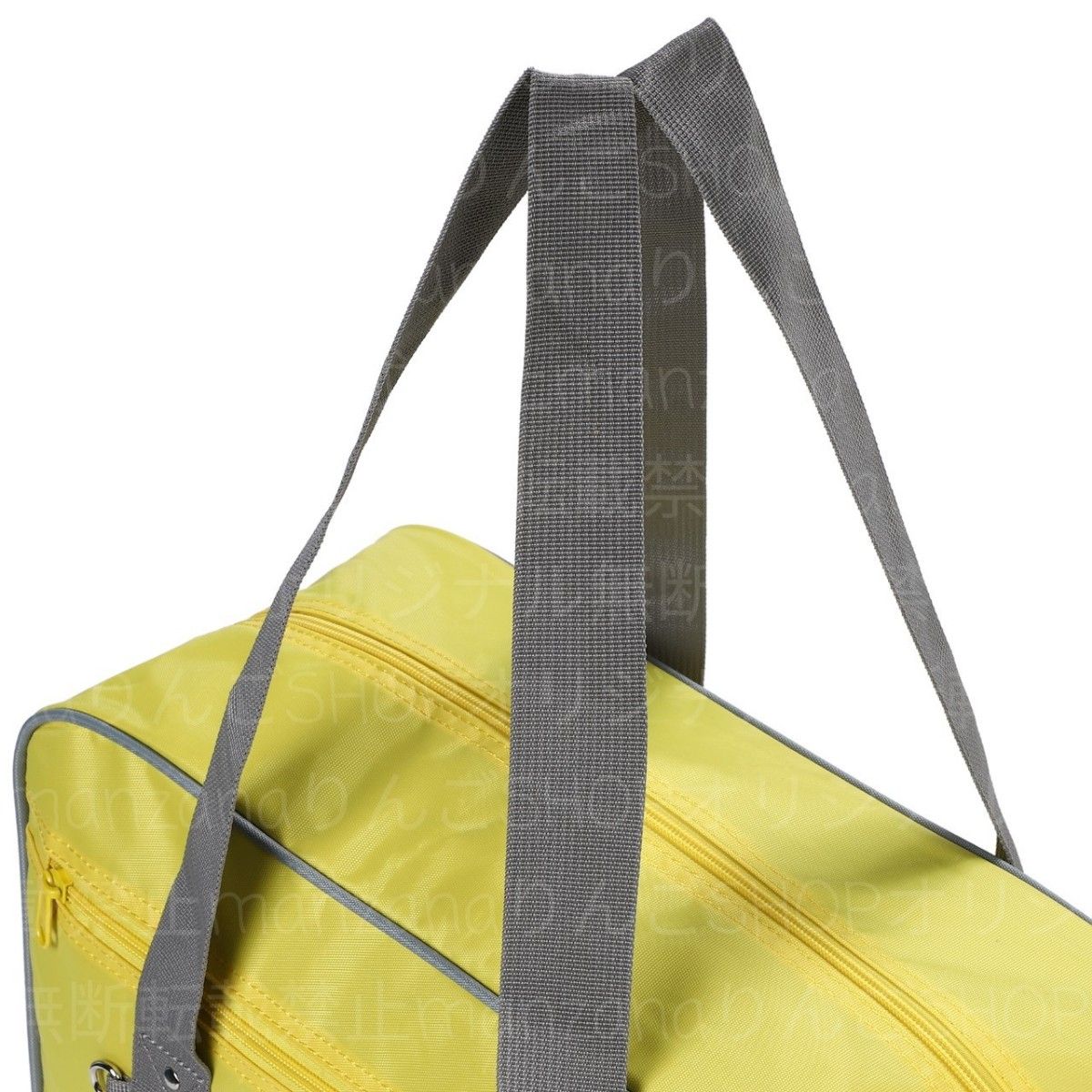 【1個/黄/30cm】スクールバッグ スクバ ワッペ ボストン マザーズバック 学校鞄 カバン BAG バッグ バック トート