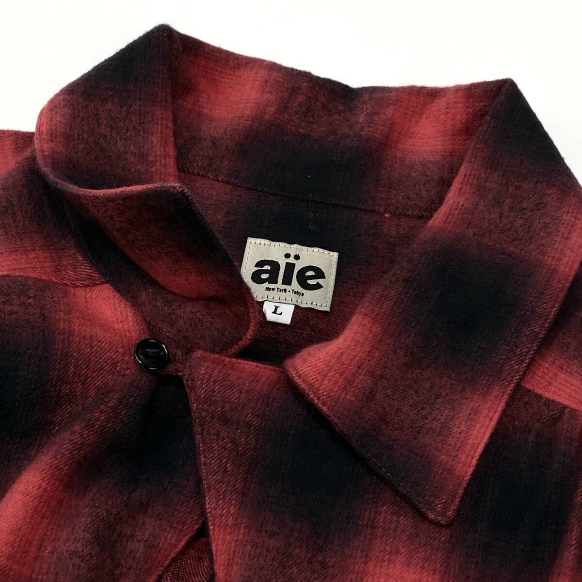 極美品 AiE / エーアイイー 23AW Painter Z Shirt - Cotton 極美品 AiE / エーアイイー 23AW Painter Z Shirt - Cotton