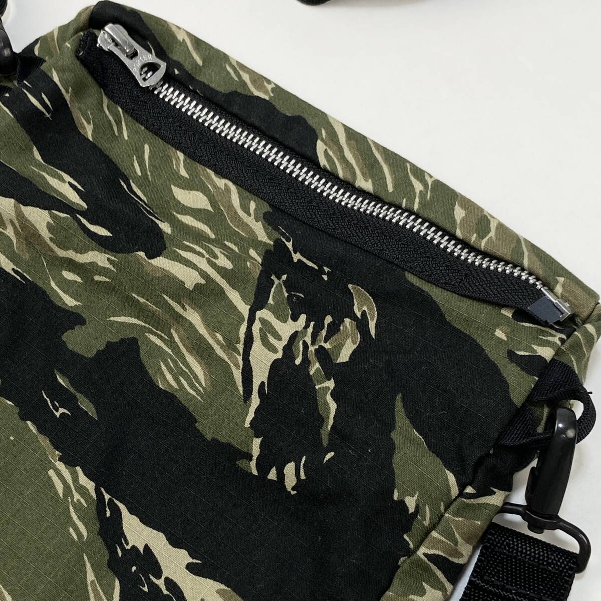 PORTER x SSZ ポーター エスエスズィー 20AW ZIP POCKET SHOULDER BAG ジップポケットショルダーバッグ SSM3346 タイガーカモ サコッシュの画像6