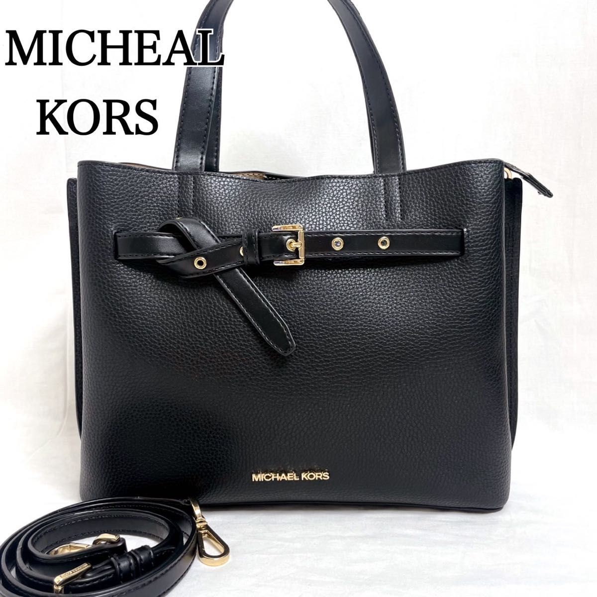 MICHEAL KORS マイケルコース ショルダーバッグ  エミリア 2way 黒