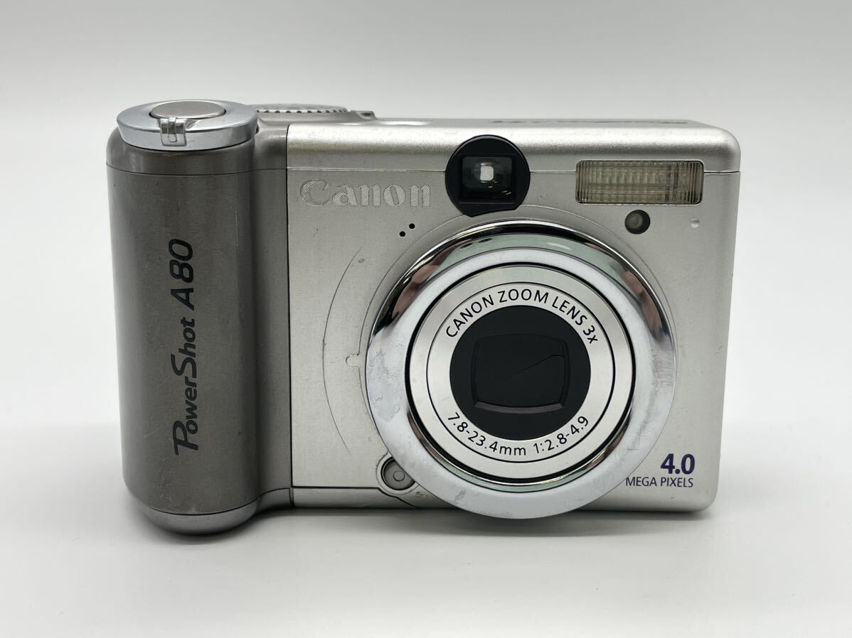 D9KA6 Canon キャノン Power Shot A80 PC1059 7.8-23.4mm 1:2.8-4.9 コンパクトデジタルカメラ デジカメ コンデジ 光学機器 動作確認済みの画像4