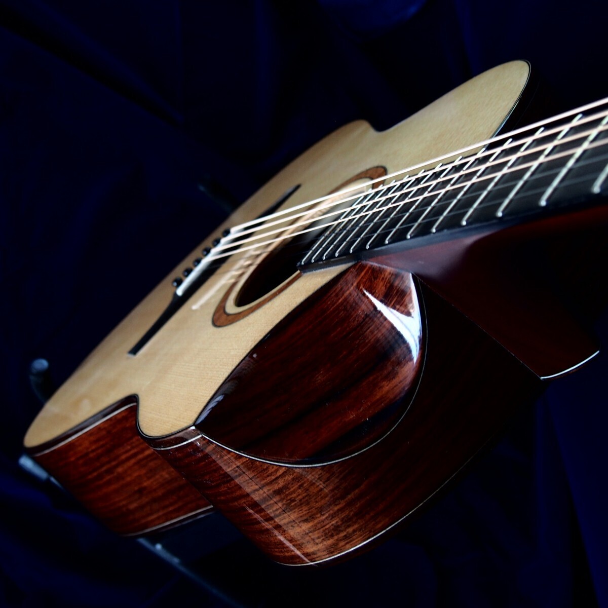 日本製 オール単板 工房製作 リビルド品 　 スプルース×ローズウッド アコースティックギター_画像1