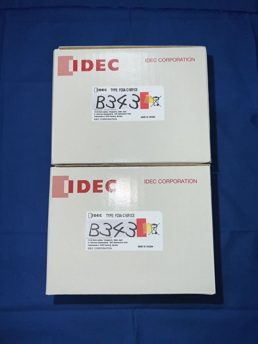 【保証有り】IDEC FC6A-C16R1CE MICROSMART オールインワンタイプ CPUモジュール FC6A- アイデック 【送料無料】B343の画像1