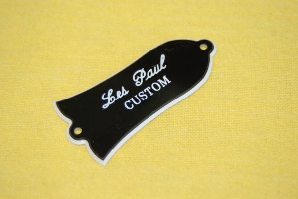 Gibsonと同サイズ、 トラスロッドカバー Les Paul Customの画像1