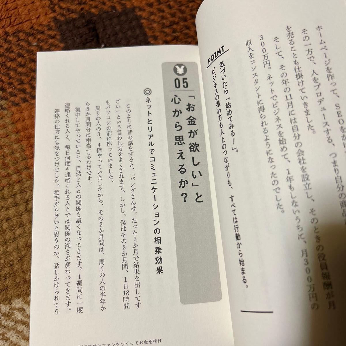 お金が欲しい！！！　年収３００万円だった僕が１年で月収３００万円を稼げるようになったネット術 パンダ渡辺／著