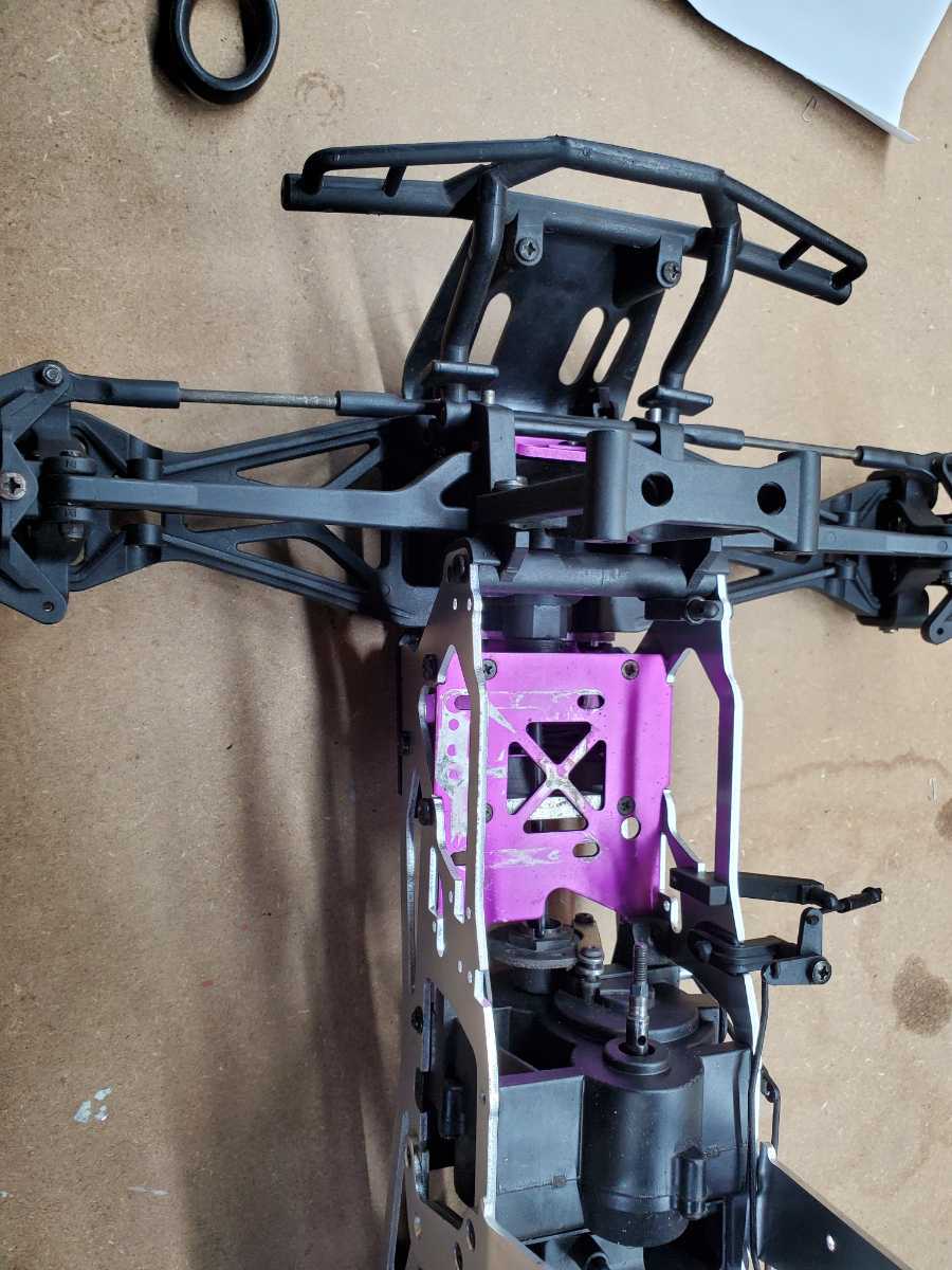 HPI サベージ シャーシ一式 全バラ清掃オーバーホール済み 中古の画像8