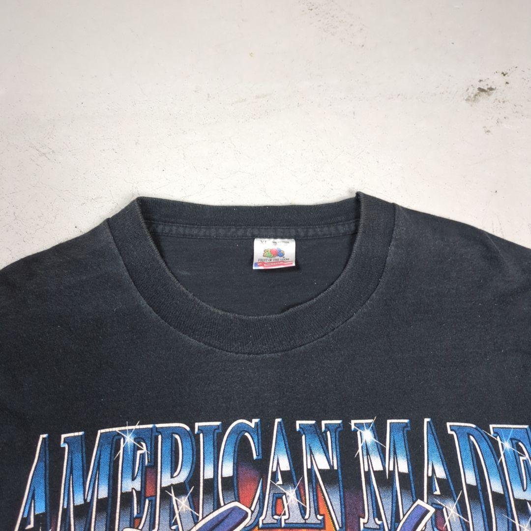 激レア 90s フルーツオブザルーム シボレー ヴィンテージTシャツ CHEVROLET Made In USA Vintage T Shirt _画像3