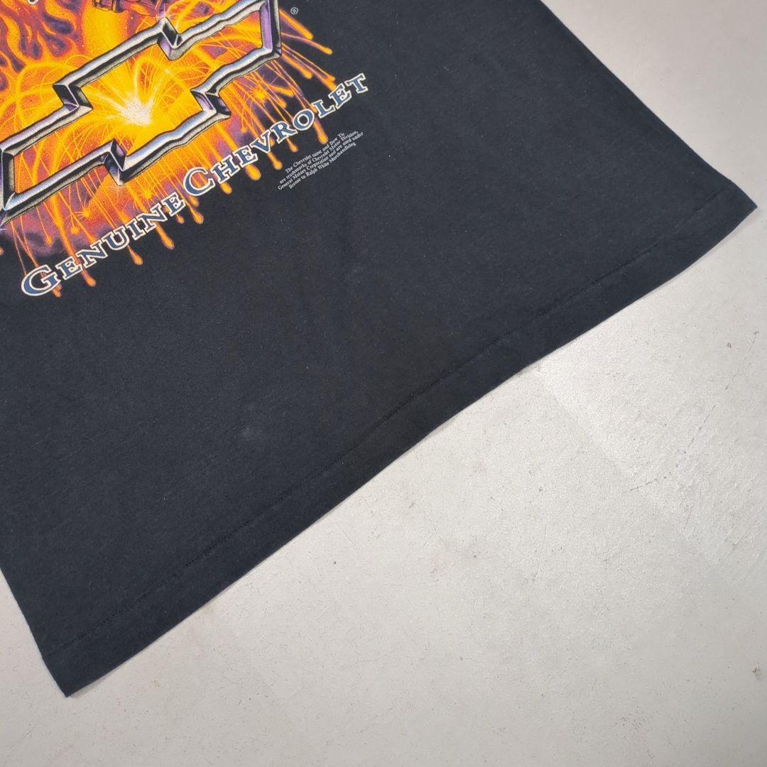 激レア 90s フルーツオブザルーム シボレー ヴィンテージTシャツ CHEVROLET Made In USA Vintage T Shirt _画像7