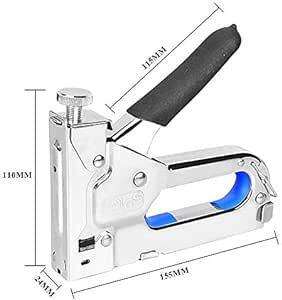 Odowalker ハンドタッカー ガンタッカー ネイルガン 3in1 ネイルガン 3000本3種類の替針対応(コ型 U型 T型)_画像6