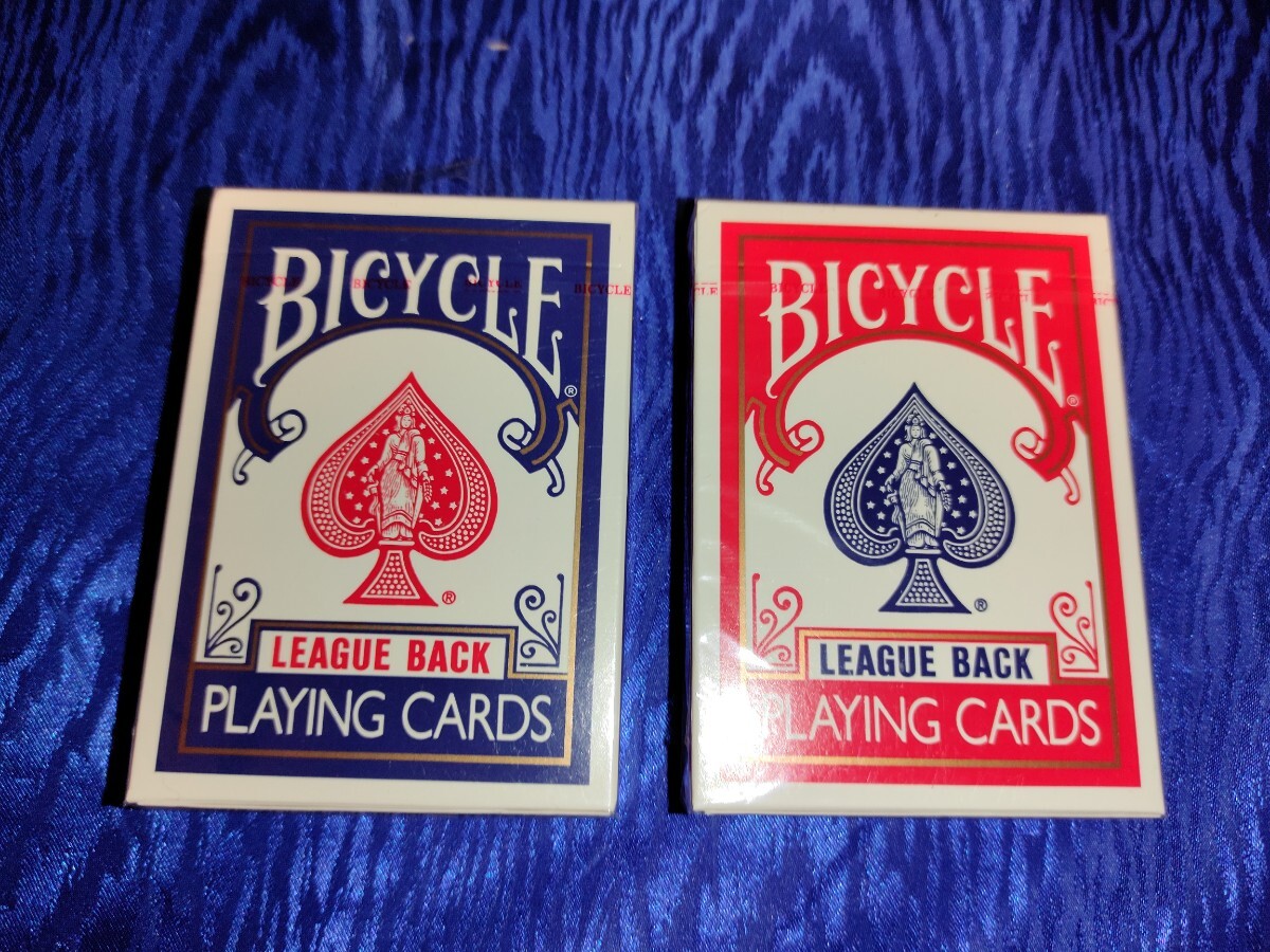 BICYCLE LEAGUE back 青赤 未開封の画像1