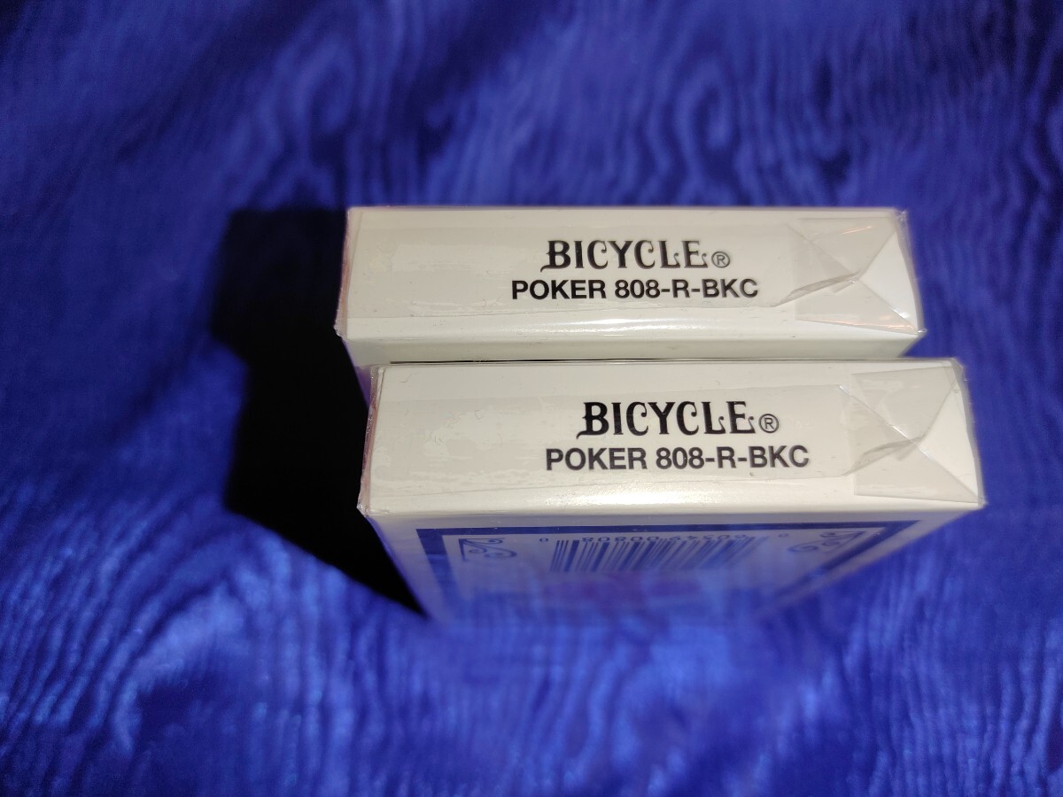 BICYCLE PLAYING CARDS CARTES JOUER 黒２個 未開封の画像5