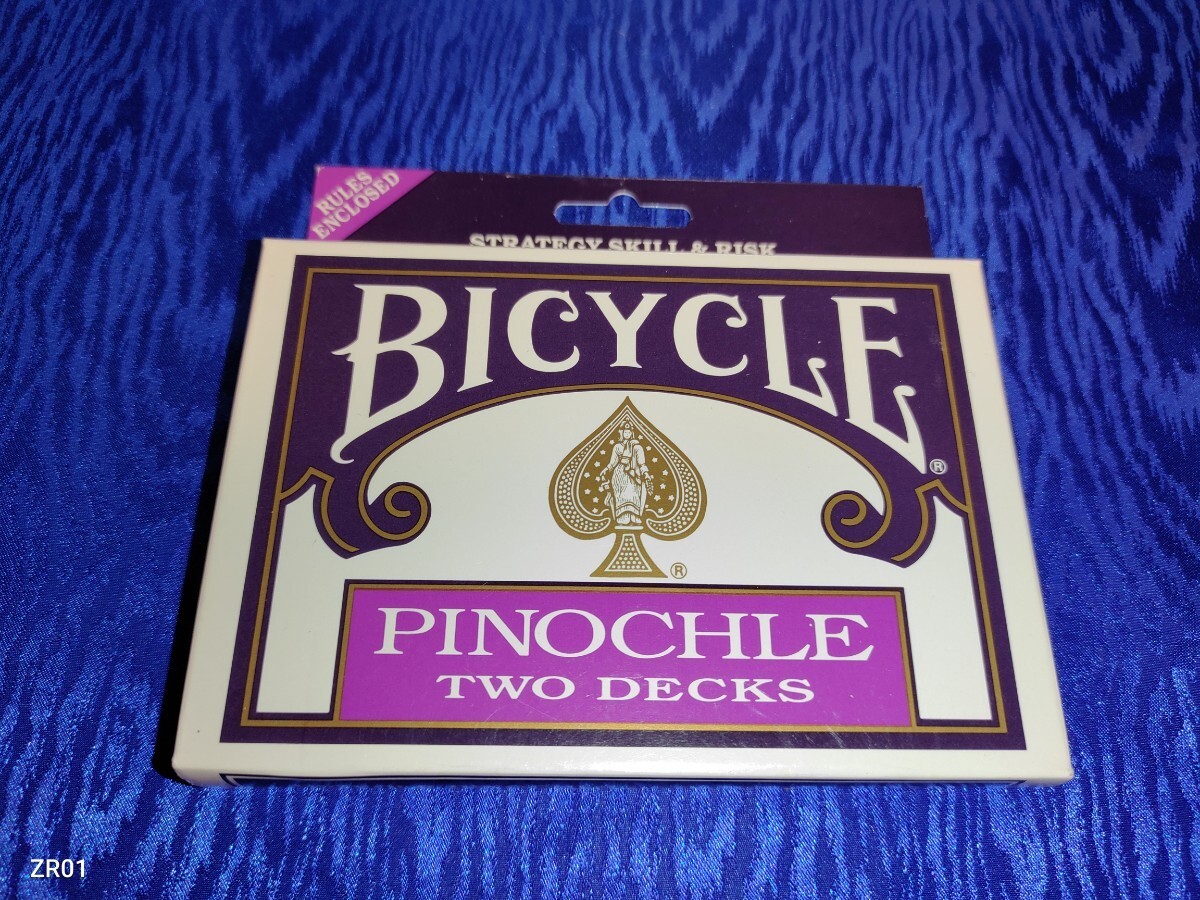 BICYCLE　PINOCHLE TWO DECKS　未開封_画像1